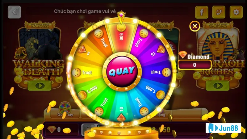 Nổ hũ thần tài trên màn hình game